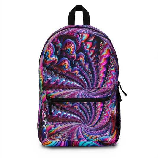 Ambrosio di Campofregoso - Trippy Infinity Patterns Backpack