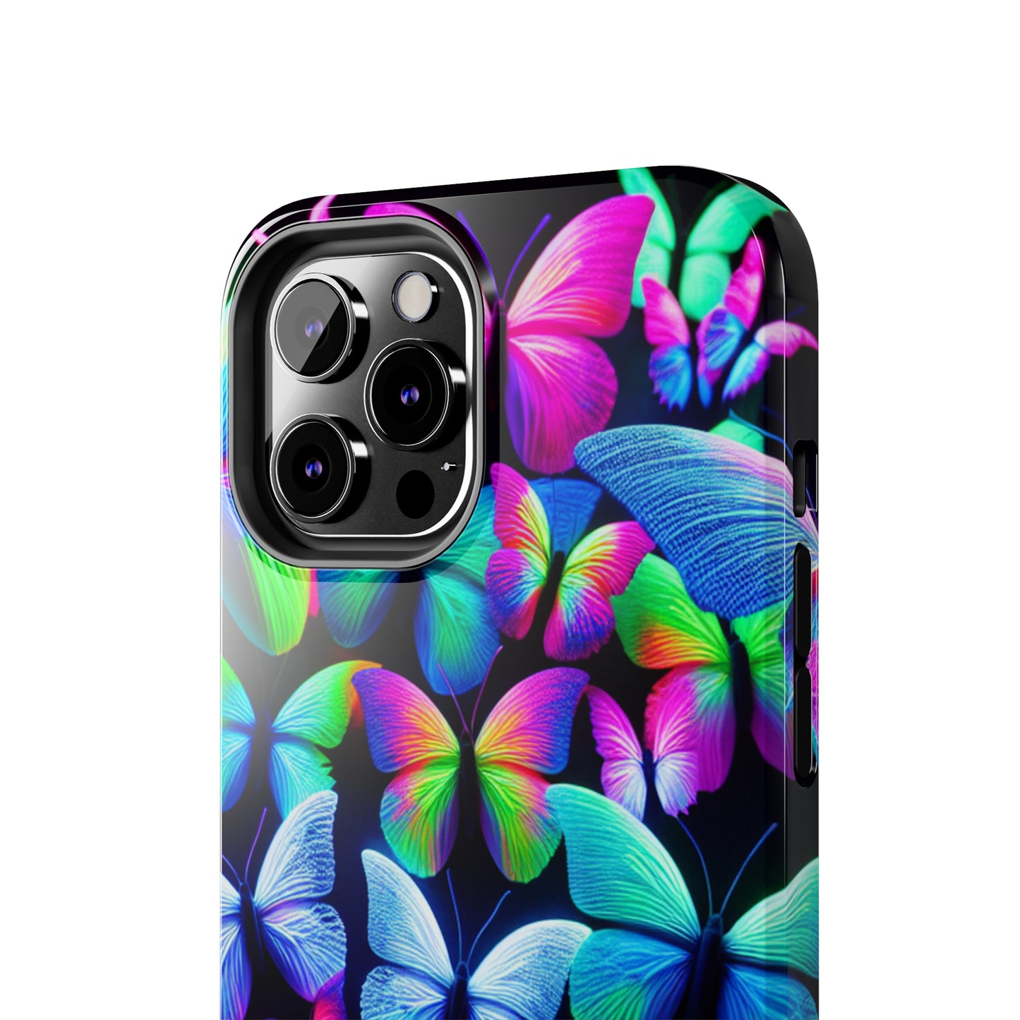 "Neon Splendor" NEON Butterflies Tough Phone Case