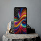 Neon Infinity Vortex Infinity Patterns Art Polycarbonate Phone Case