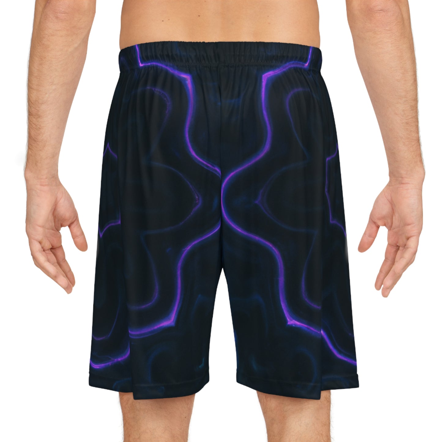 Galen Stronghand - Trippy Infinity Patterns Rave Shorts