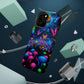 Neon Fruition Neon Butterflies and Mushrooms Premium Art Magsafe Magnet Tough IPhone 13 14 15 Pro Plus Max and Mini in Matte and Glossy Phone cases