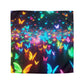 Adamo di Benvenuto - NEON Butterflies Microfiber Duvet Cover