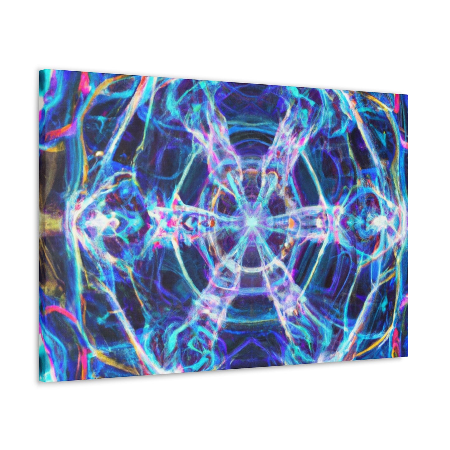 Psychedelic Infinity Visions Trippy Infinity Patterns Art Canvas