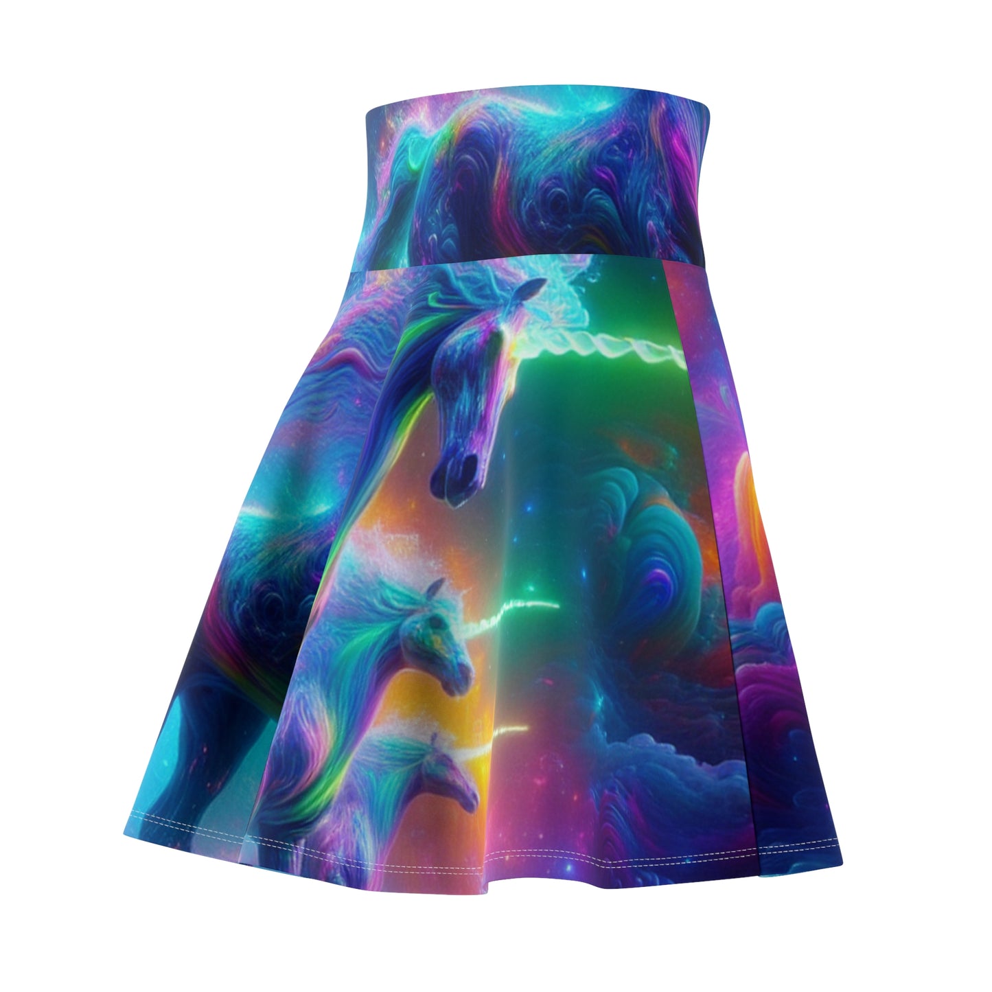 Giulio da Firenze -NEON Unicorns Woman' Skater Skirt