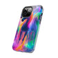 Vividly Rainbow Dreaming NEON Unicorns Tough Phone Case