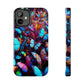 "Illuminated Flight" NEON Butterflies Tough Phone Case