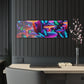"Neon Fantasia" Butterflies & Mushrooms 1/4" Glossy Acrylic Art