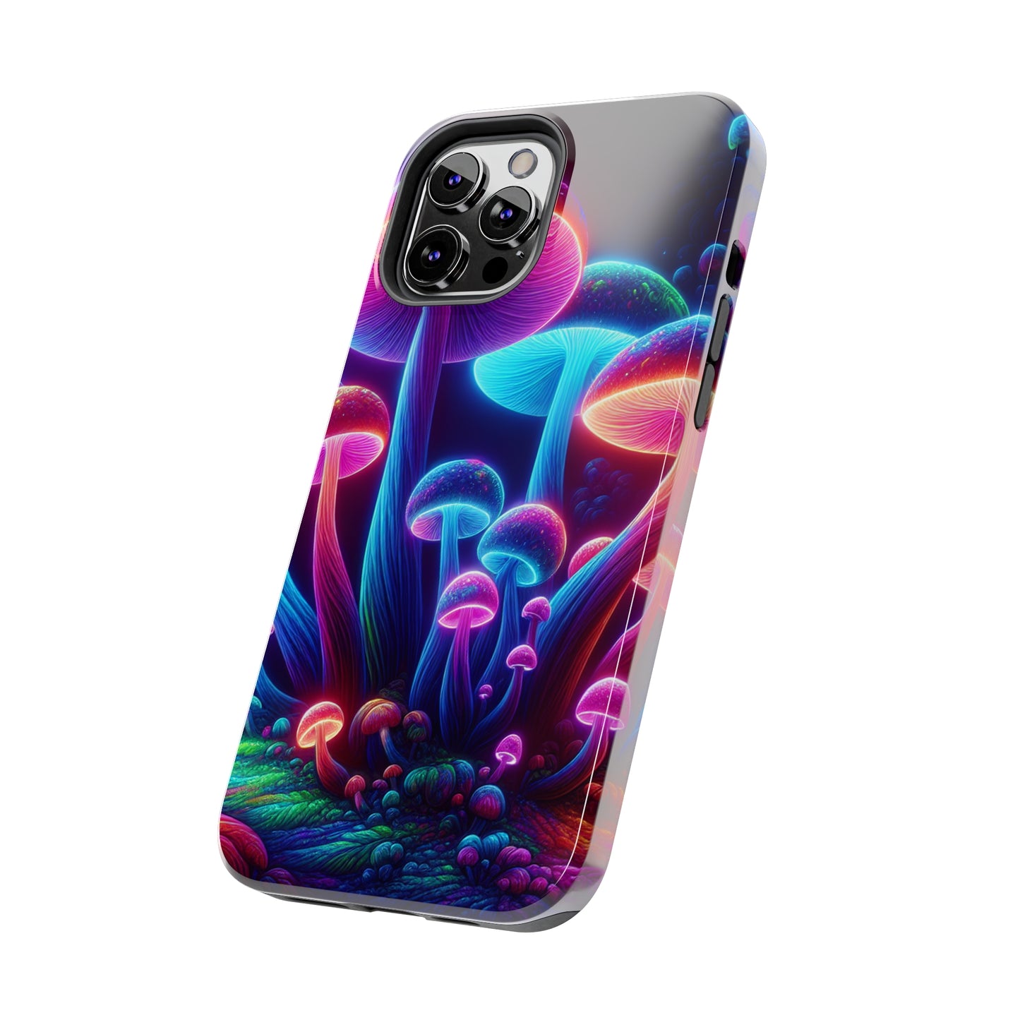 Neon Psychedelic Pupal Art NEON Unicorns Tough Phone Case Iphone 7 8 9 10 11 12 13 14 Pro Max Mini Plus XR XS SE