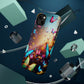 "Neon Butterfly Blooms" Neon Butterflies Premium Art Magsafe Magnet Tough IPhone 13 14 15 Pro Plus Max and Mini in Matte and Glossy Phone cases