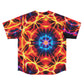 TripNite Infinity Neon Vivacity Trippy Infinity Patterns Mens Jersey