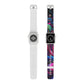 "Neon Synthesis" - Trippy Infinity Patterns Iwatch Band