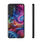 Neon Dreamscapes Infinity Patterns Art Polycarbonate Phone Case