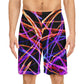 Giovanni da Verona - Trippy Infinity Patterns Rave Shorts