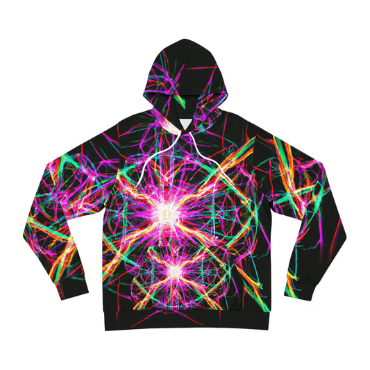 "Eternal Oscillations" -Trippy Infinity Patterns AOP Hoodie