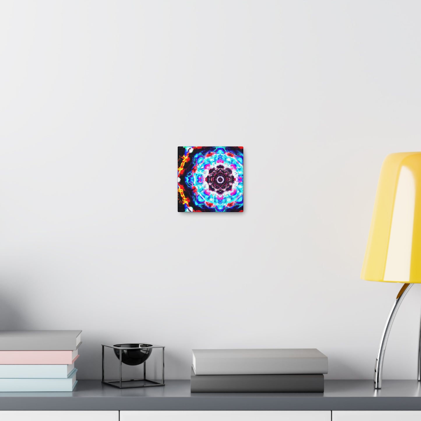Vivid Vortex Immersion Trippy Infinity Patterns Art Canvas
