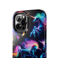 'Neon Mirage of Unicorns' NEON Unicorns Tough Phone Case