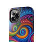 Neon Infinity Illusionz. Trippy Infinity Patterns Tough Phone Case