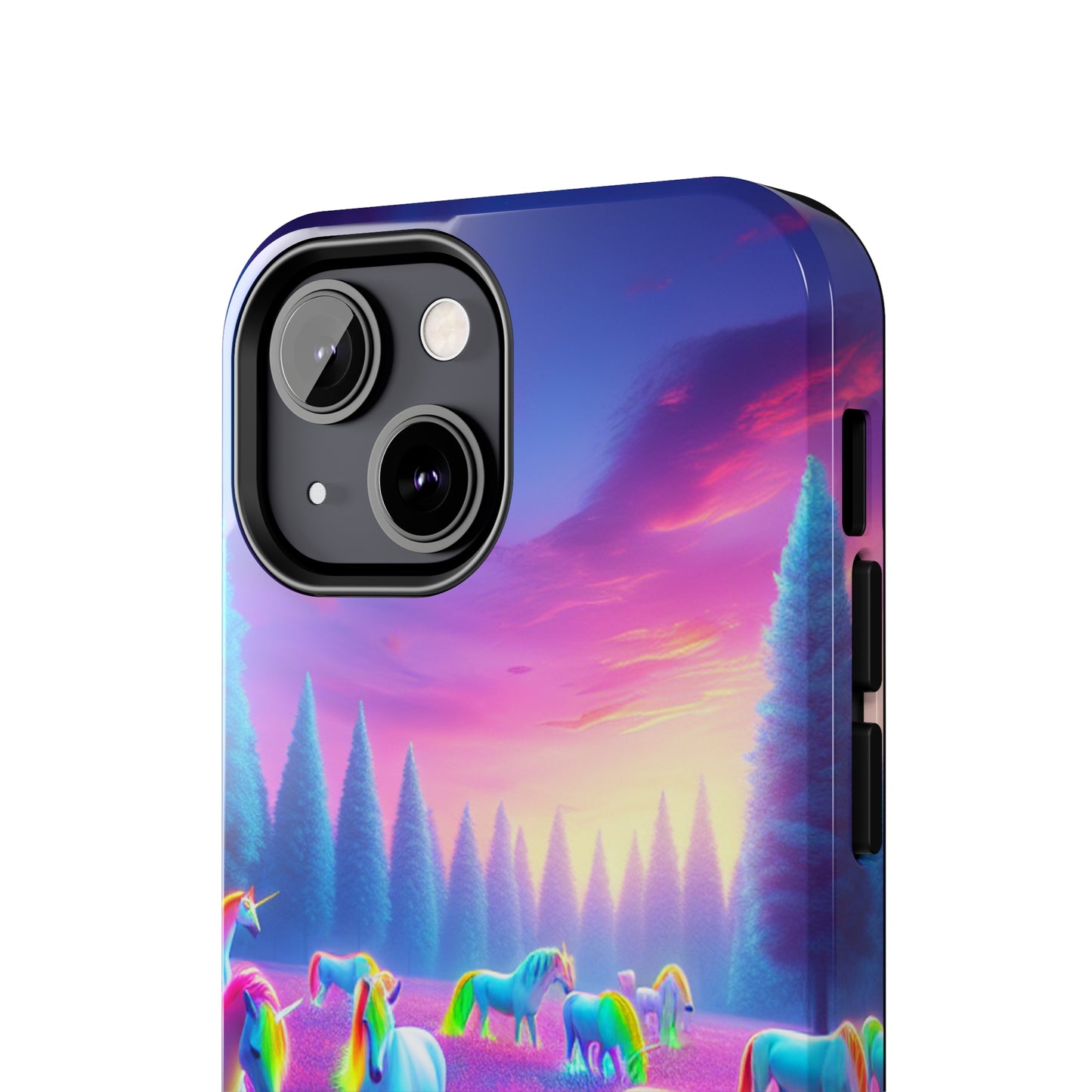 Neon Mystic Unicorns. NEON Unicorns Tough Phone Case