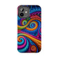 Neon Infinity Illusionz. Trippy Infinity Patterns Tough Phone Case