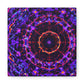 Cosmic Psychedelic Universe. Trippy Infinity Patterns Art Canvas