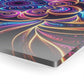 Cosmic Caressassement Trippy infity Pattern 1/4" Glossy Acrylic Art