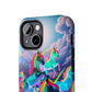 "Neon Fantasy" NEON Unicorns Tough Phone Case