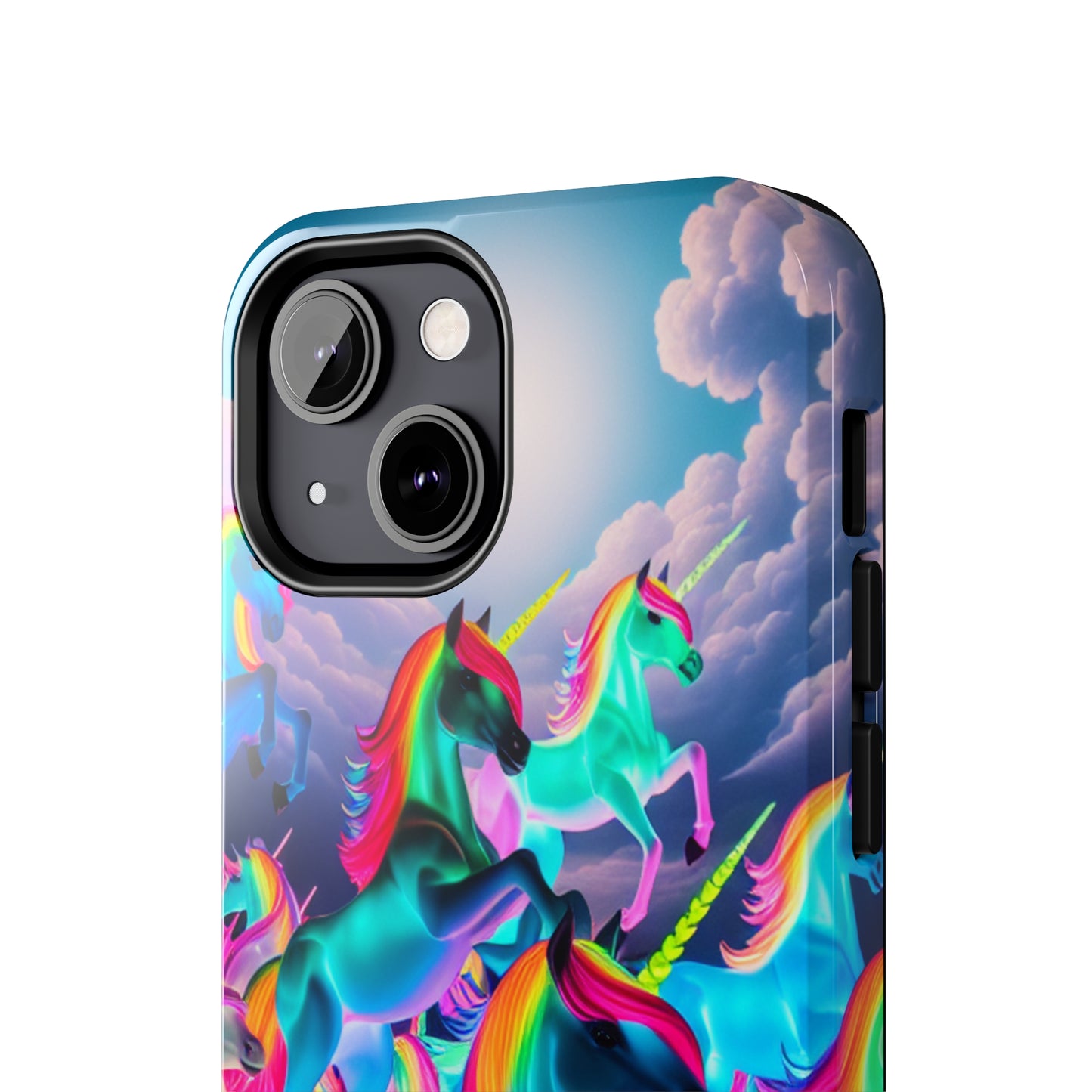 "Neon Fantasy" NEON Unicorns Tough Phone Case