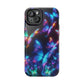 "Electrically Vivid Reverie" Neon Butterflies Premium Art Magsafe Magnet Tough IPhone 13 14 15 Pro Plus Max and Mini in Matte and Glossy Phone cases