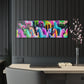 "Rainbow Fantasia" NEON Unocrons Art 1/4" Glossy Acrylic Art