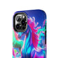 "Rainbow Dreams in Neon" NEON Unicorns Tough Phone Case