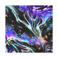 Interdimensional Fantasia. Trippy Infinity Patterns Art Canvas
