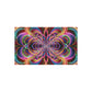 Neon Infinity Splatter-scape. Infinity Patterns Outdoor Rug