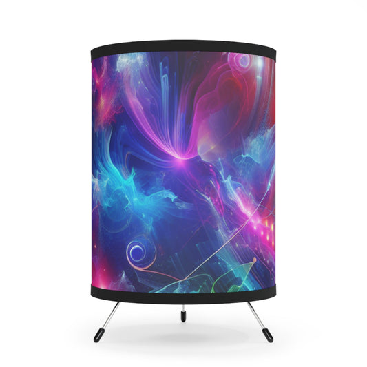 Matteo da Bologna - Trippy Infity Patterns Art Tripod Lamp