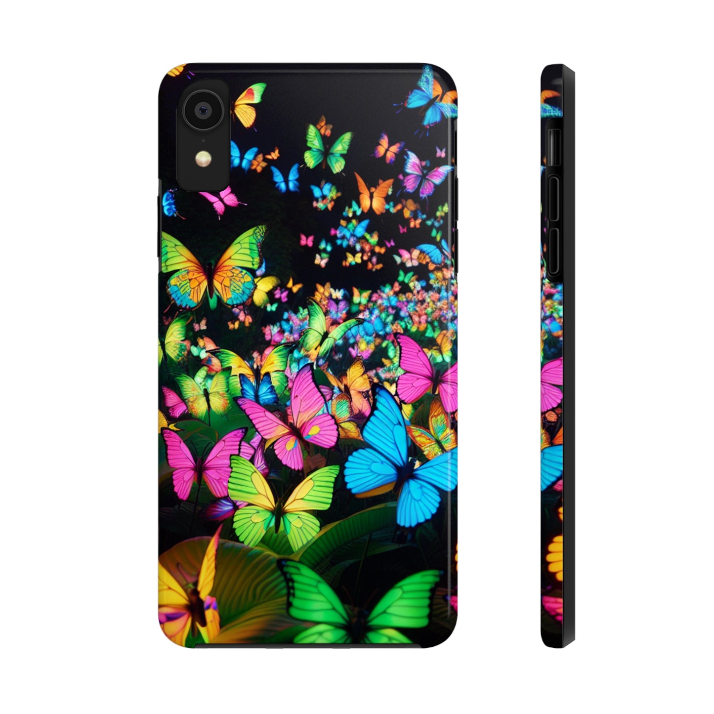 Neon Butterfly Congregation. NEON Butterflies Tough Phone Case