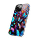 "Illuminated Flight" NEON Butterflies Tough Phone Case