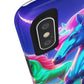 "Rainbow Dreams in Neon" NEON Unicorns Tough Phone Case