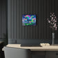 Neon Unicorn Spectacle NEON Unocrons Art 1/4" Glossy Acrylic Art