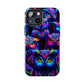 Neon Owl Congregation. NEON Owls Tough Phone Case
