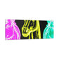 "Neon Unicorn Glow" NEON Unicorns Art Canvas