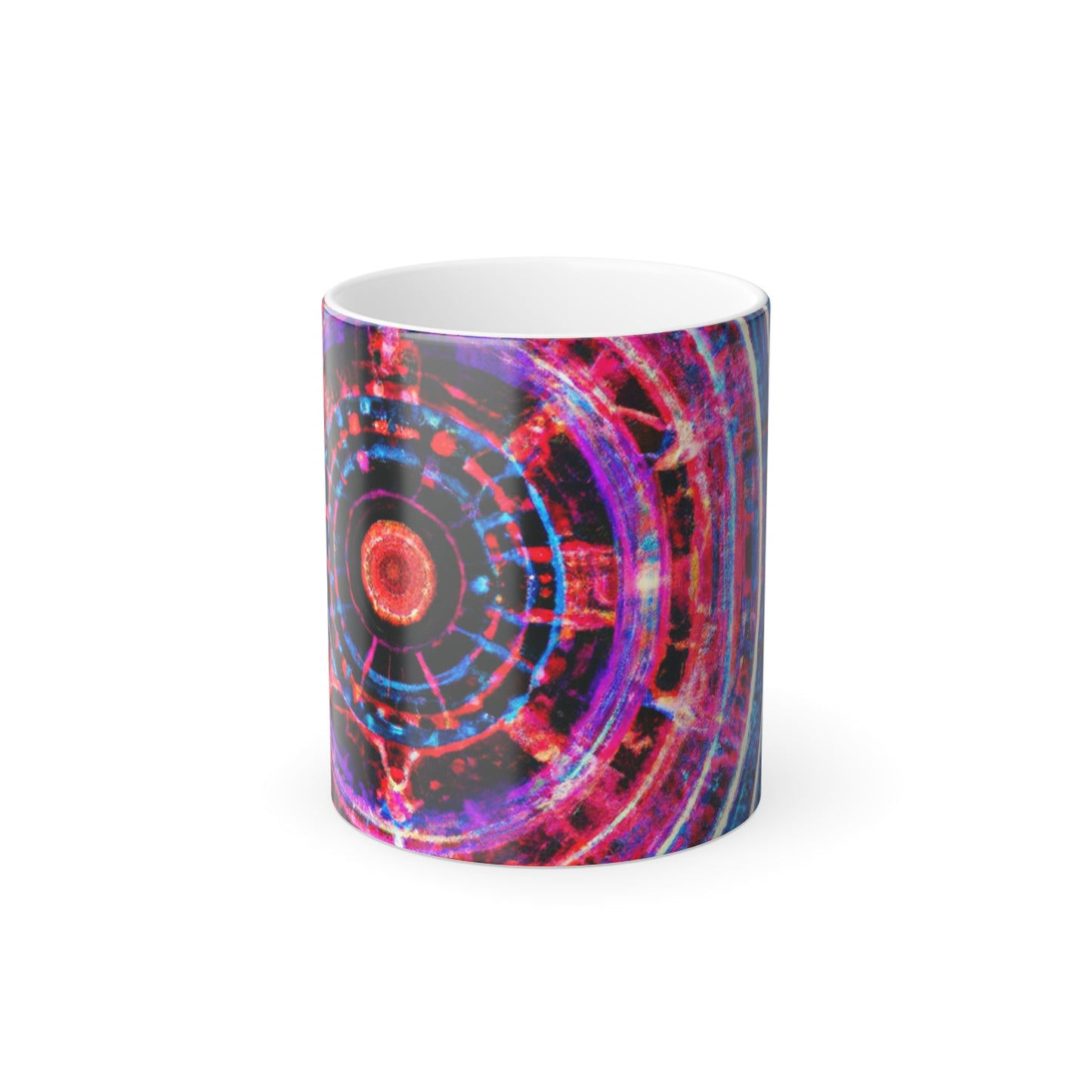 Fra Bartolommeo Trippy Infinity Patterns  11oz Color Morphing Mug