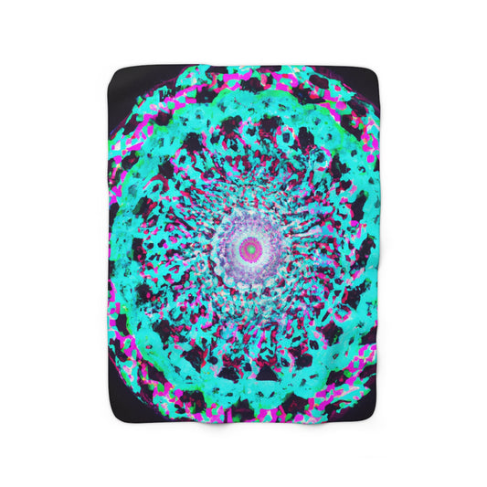 Gianluca da Firenze - Trippy Infinity Patterns Sherpa Blanket