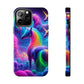 "Dreamworld Enchantment" NEON Unicorns Tough Phone Case
