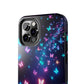 'The Illuminated Flutterflies' NEON Butterflies Tough Phone Case