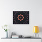 Neon Phantasmagoria Infinity. Trippy Infinity Patterns Art Canvas