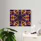 Neon Ascension. Trippy Infinity Patterns Acrylic Art Panel