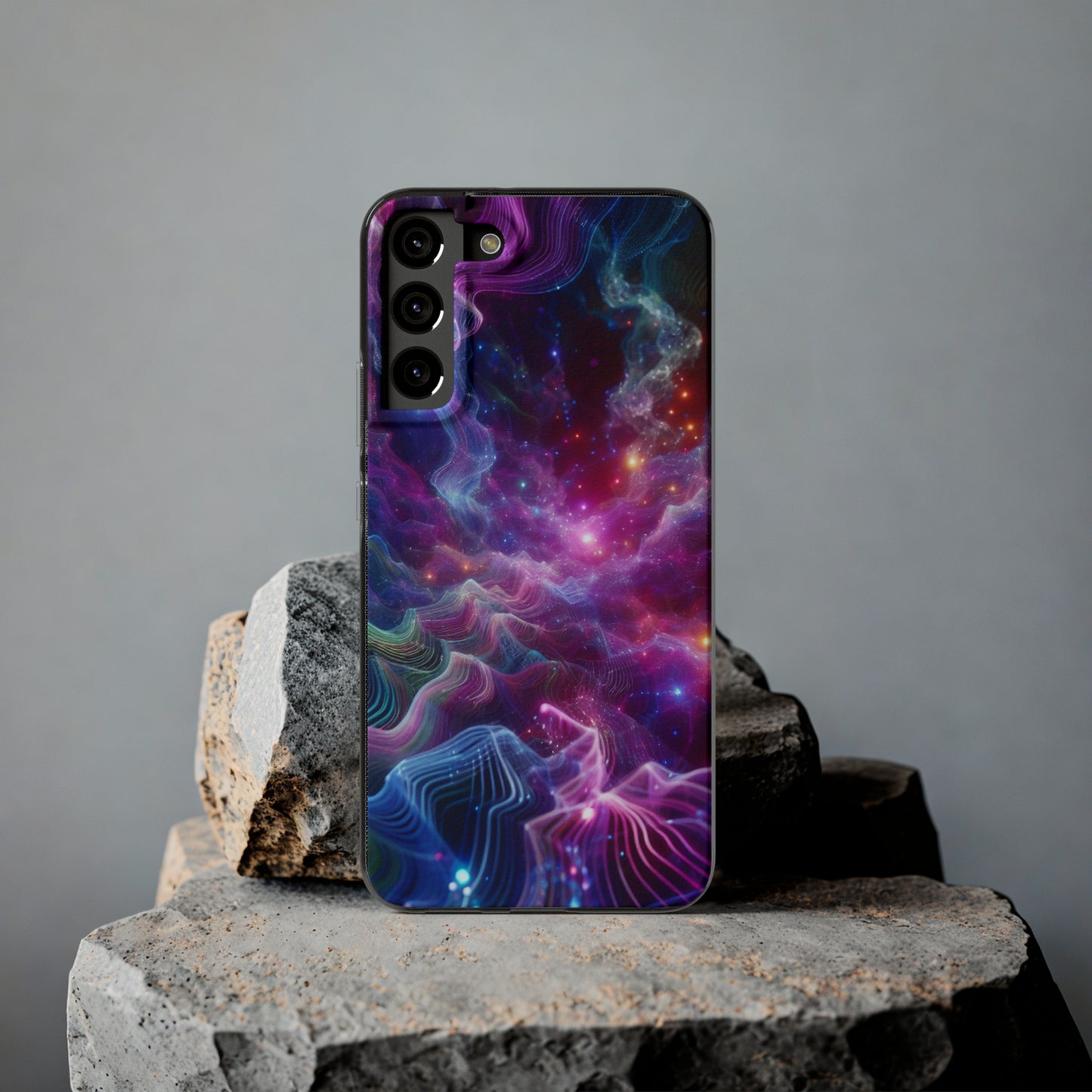 Neon Infinity Swirlz Infinity Patterns Art Polycarbonate Phone Case