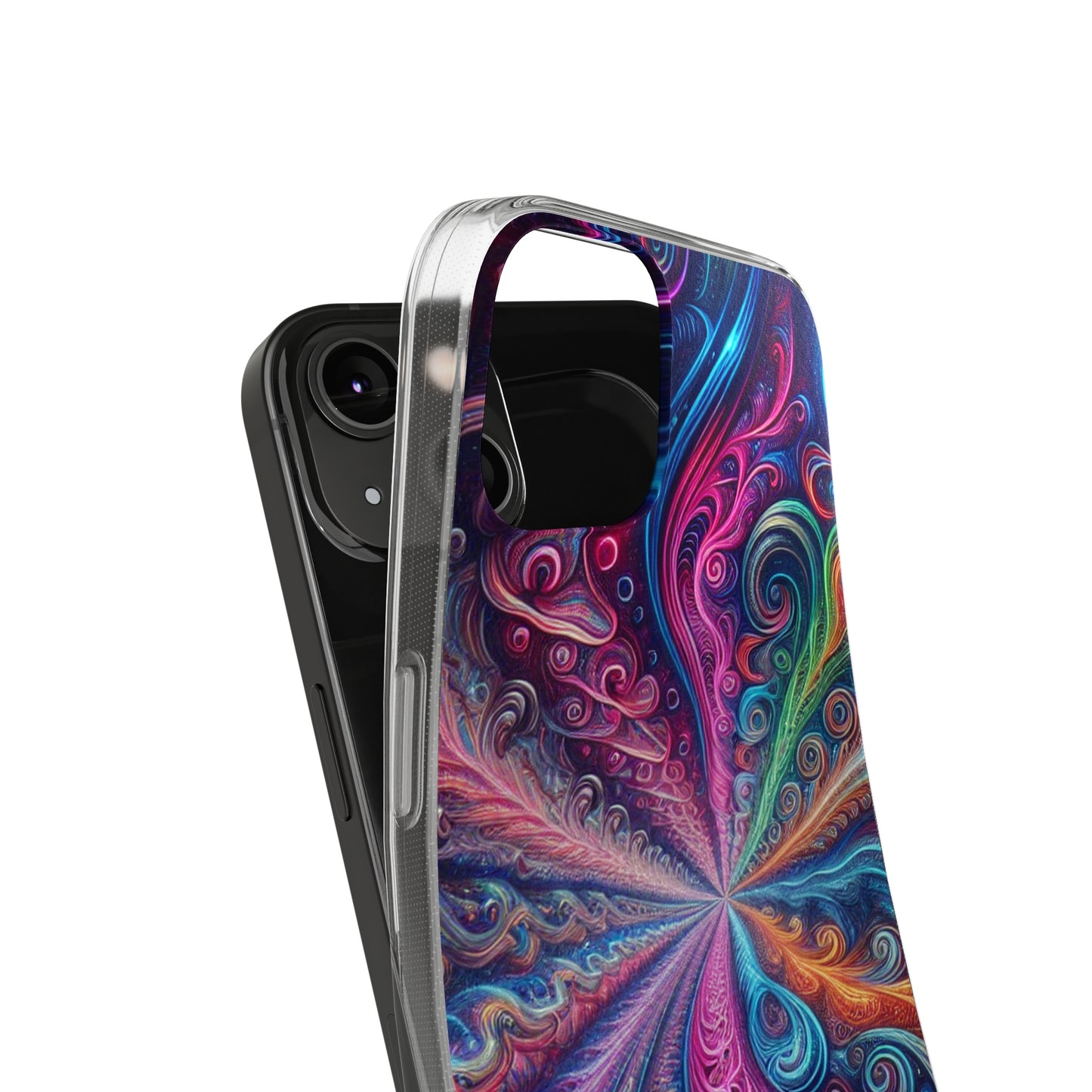 "Infinite Electrify" Infinity Patterns Art Polycarbonate Phone Case