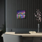 "Rainbow Fantasia" NEON Unocrons Art 1/4" Glossy Acrylic Art
