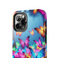 "Neon Butterflies Awakening" NEON Butterflies Tough Phone Case