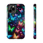 Neon Rainbow Flutterings NEON Butterflies Tough Phone Case